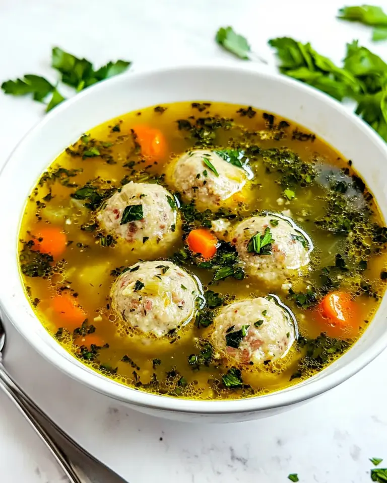 Healthy Italian Wedding Soup
