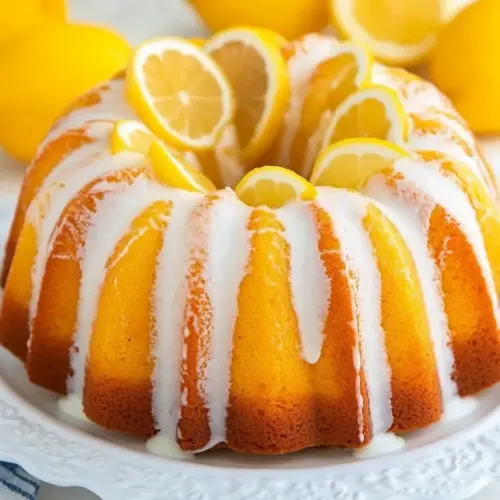 Healthy Lemon Bundt Cake