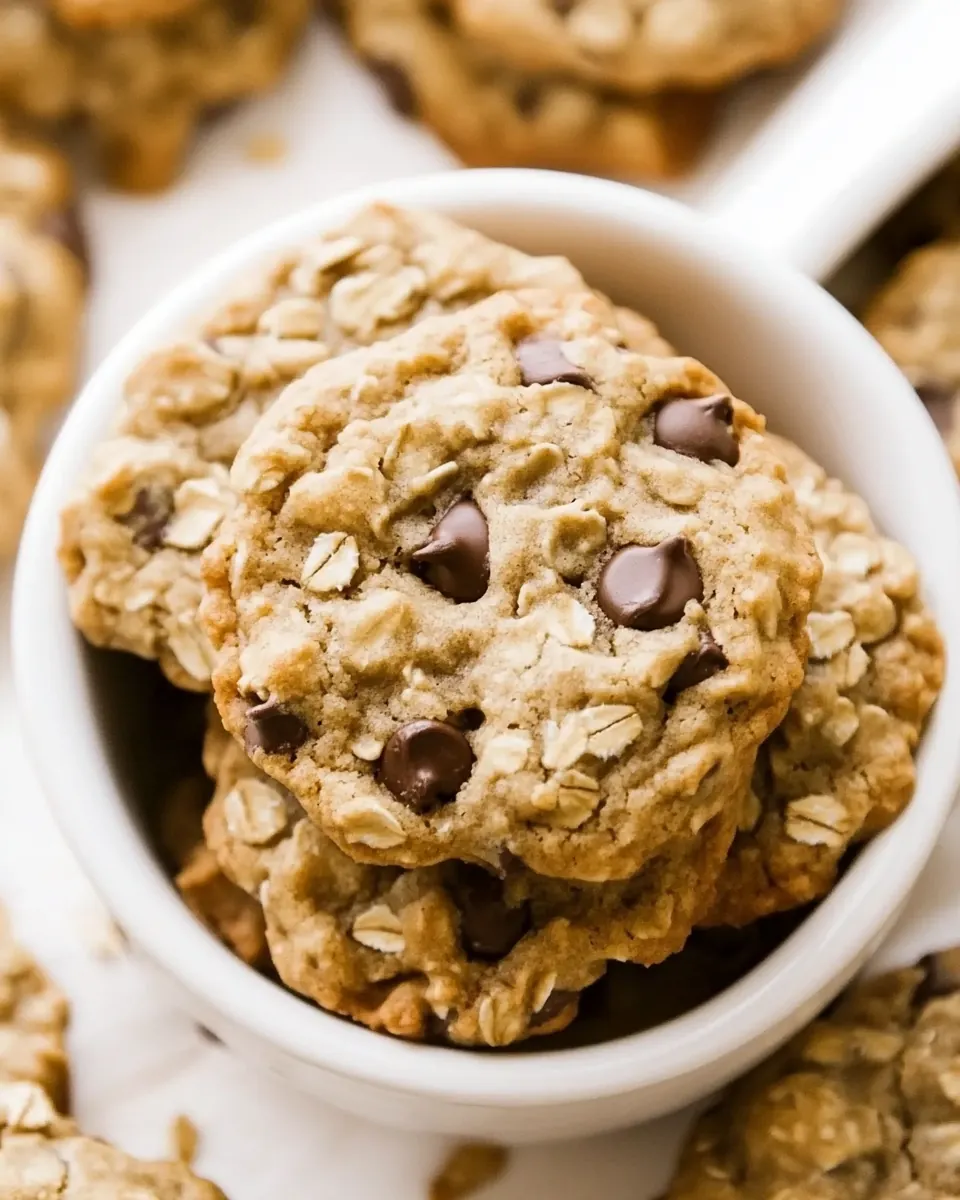 Healthy Oatmeal Cookies