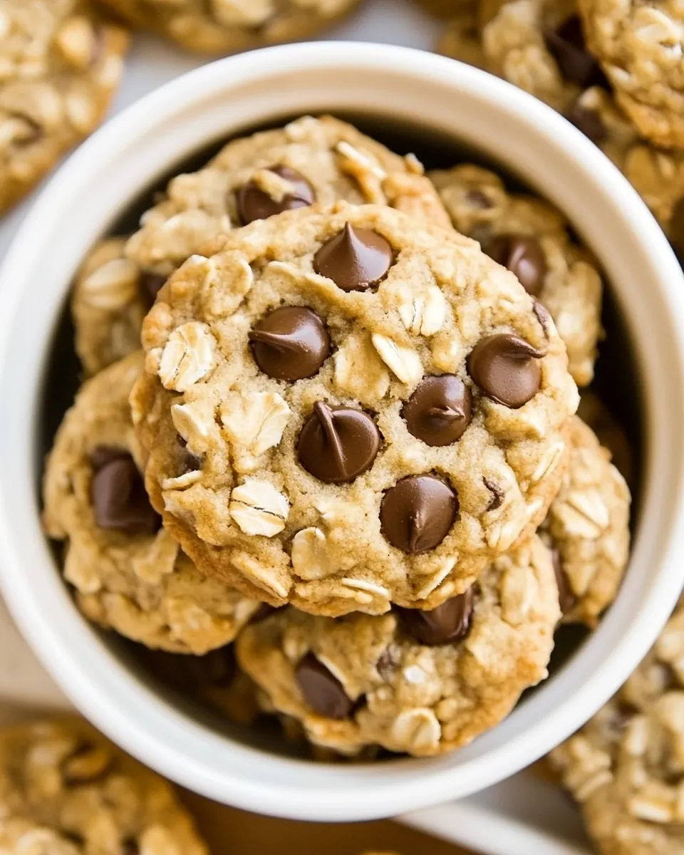Healthy Oatmeal Cookies