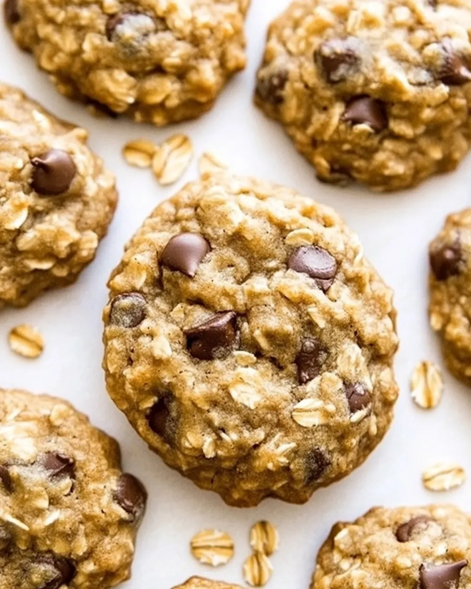 Healthy Oatmeal Cookies