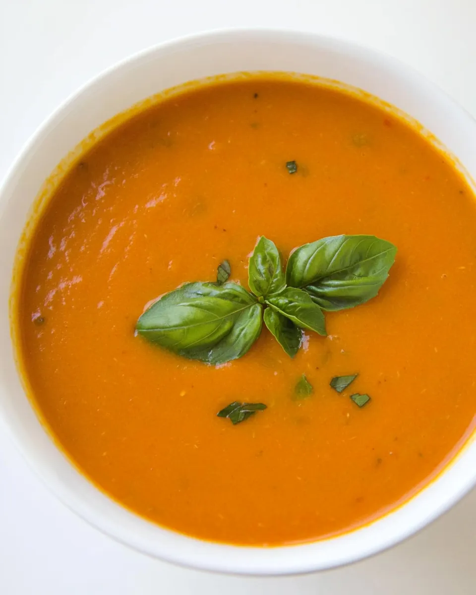 Healthy Tomato Bisque Recipe