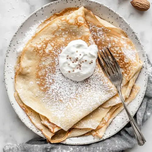 Healthy Whole Wheat Crêpes