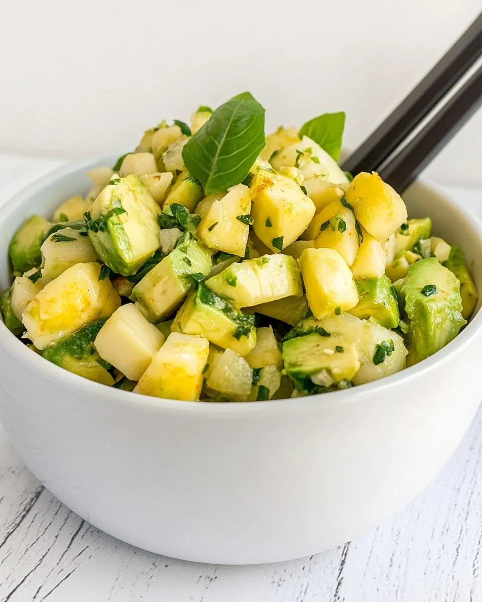 Heart of Palm Avocado Salad