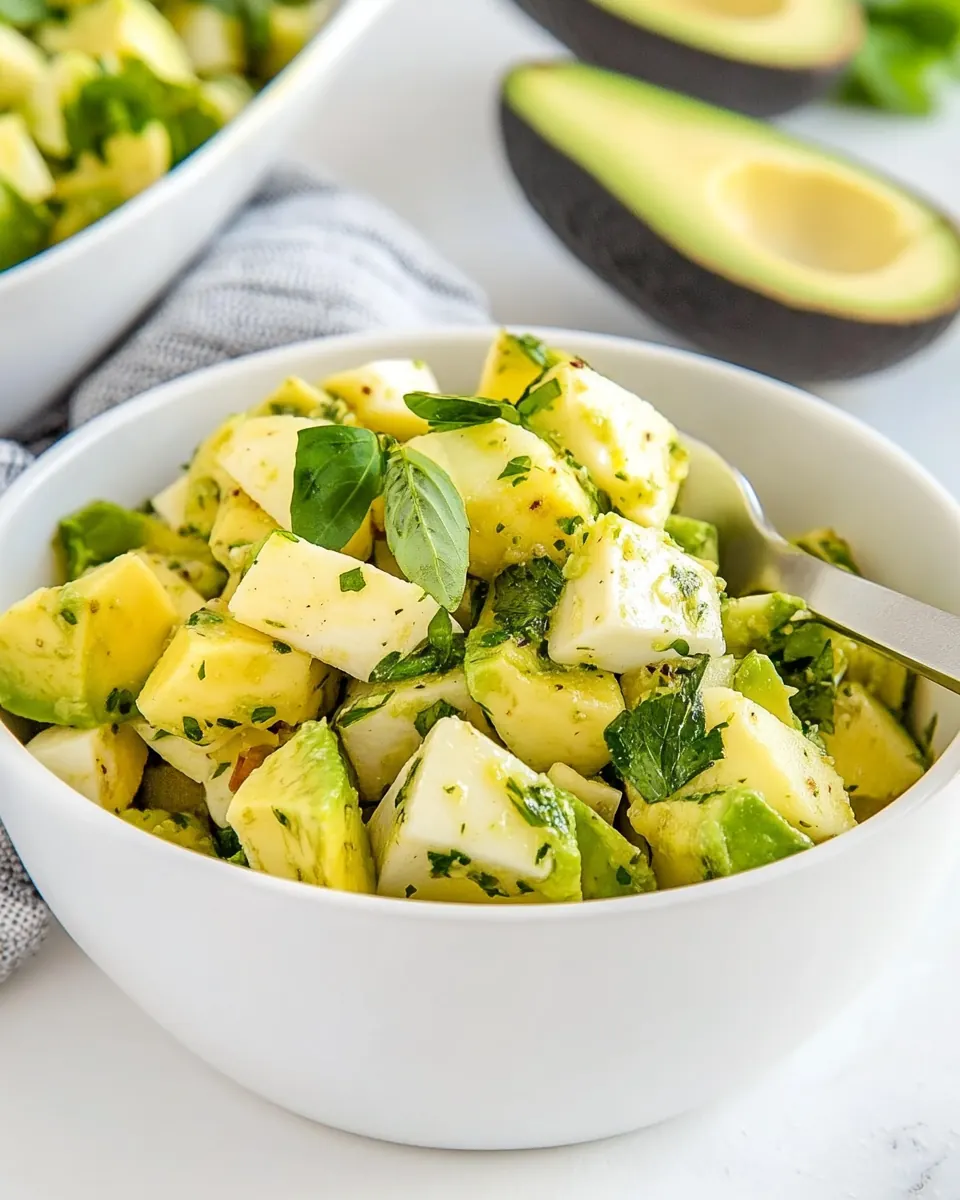 Heart of Palm Avocado Salad
