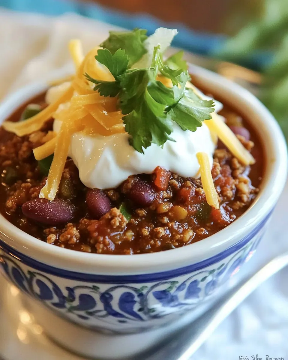 Hearty Slow Cooker Bulgur Chili