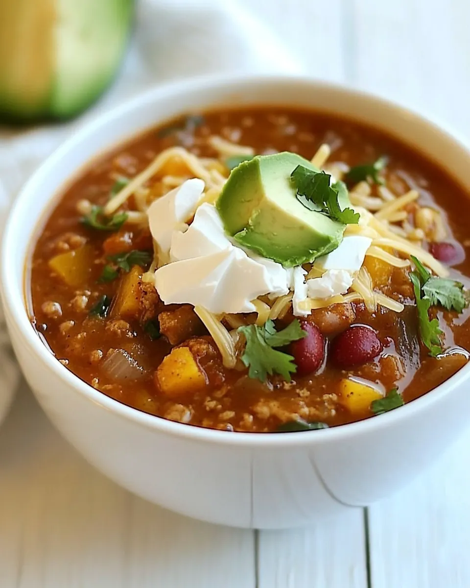 Hearty Vegetarian Pumpkin Chili