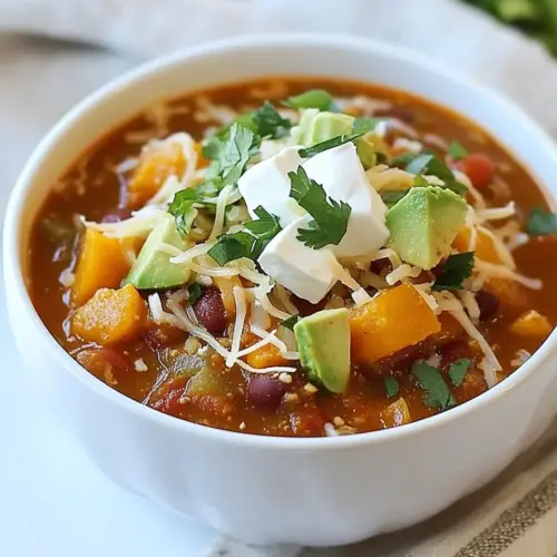 Hearty Vegetarian Pumpkin Chili
