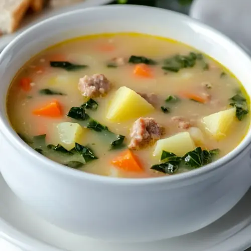 Slow Cooker Sausage and Potato Soup