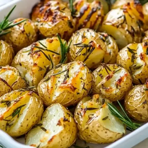 Hedgehog Roasted Rosemary Potatoes