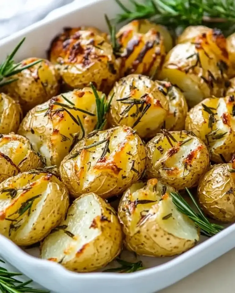 Hedgehog Roasted Rosemary Potatoes