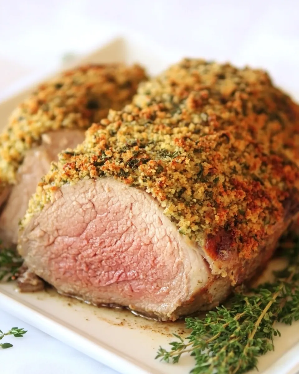 Herb Crusted Roast