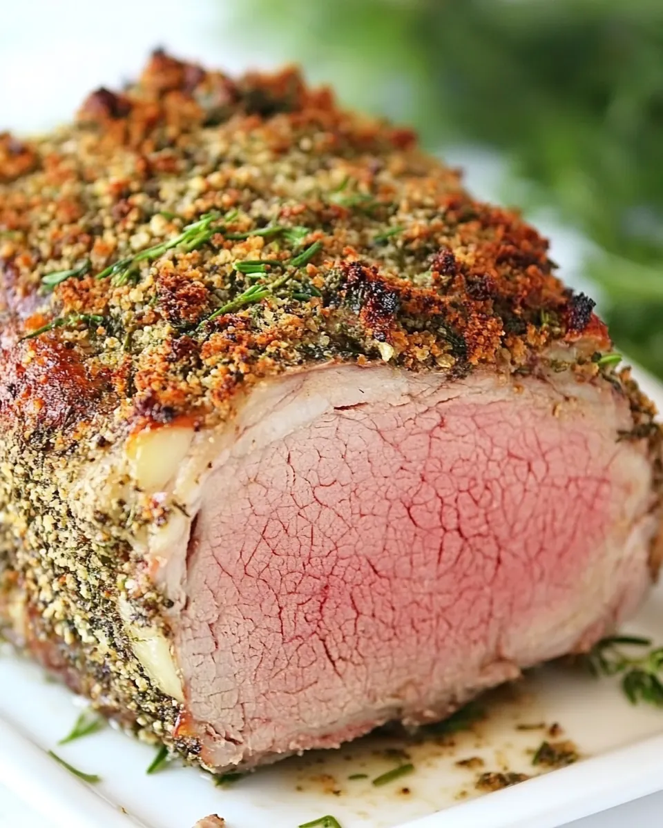 Herb Crusted Roast