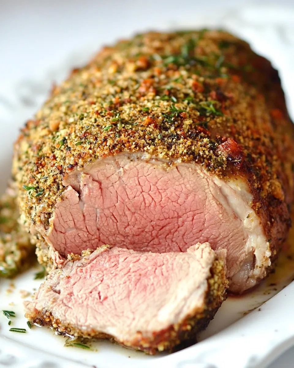 Herb Crusted Roast