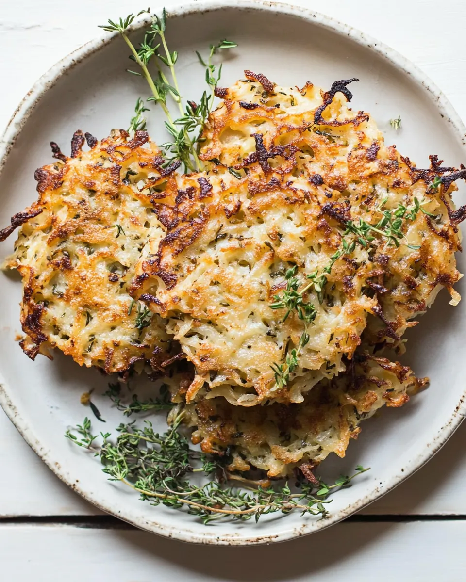 Herbed Cheddar Latkes
