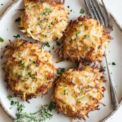 Herbed Cheddar Latkes