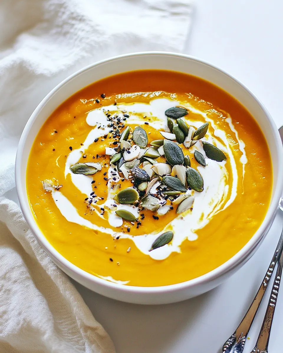 Hokkaido Pumpkin Soup