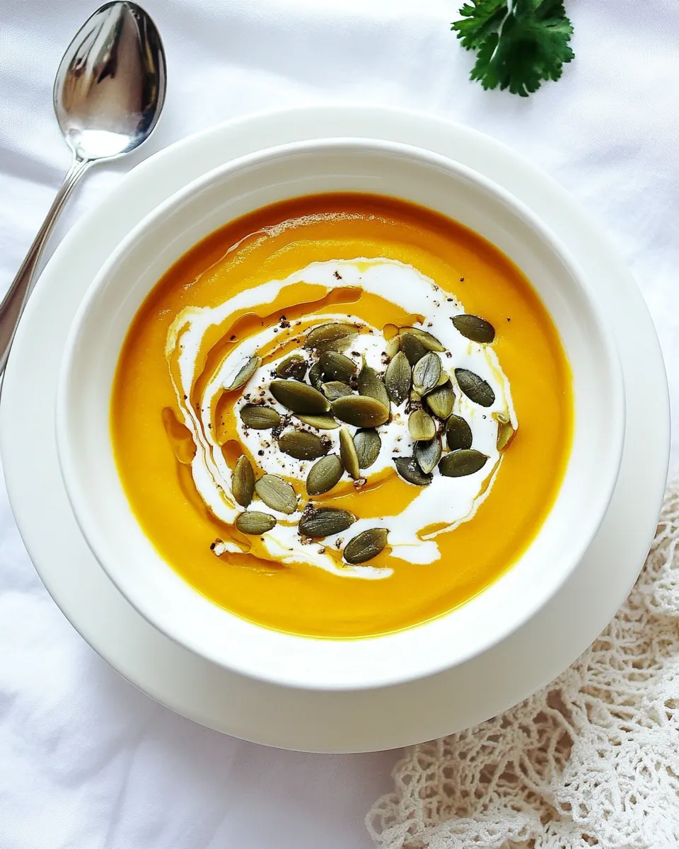Hokkaido Pumpkin Soup