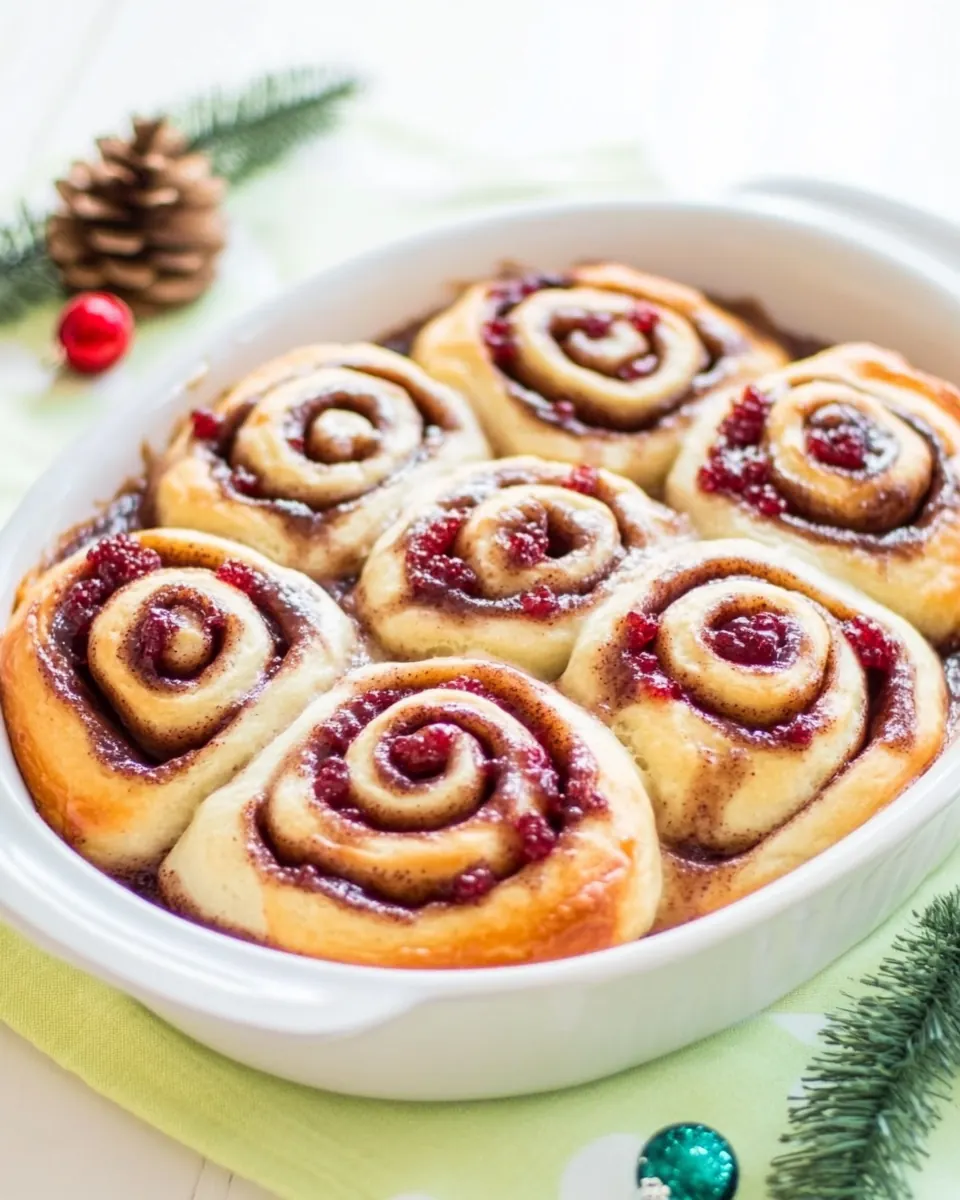 Holiday Cinnamon Rolls