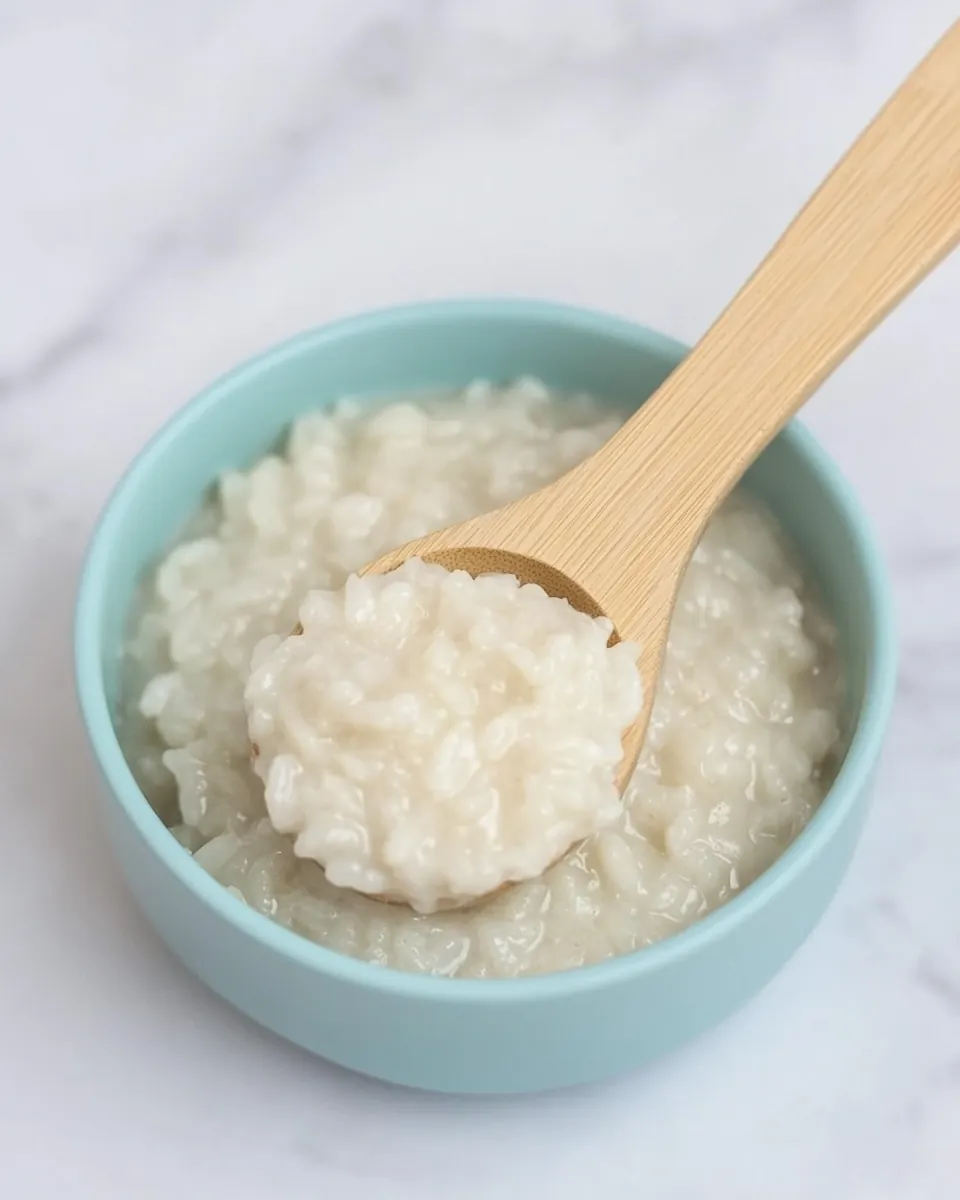 Homemade Baby Rice Cereal