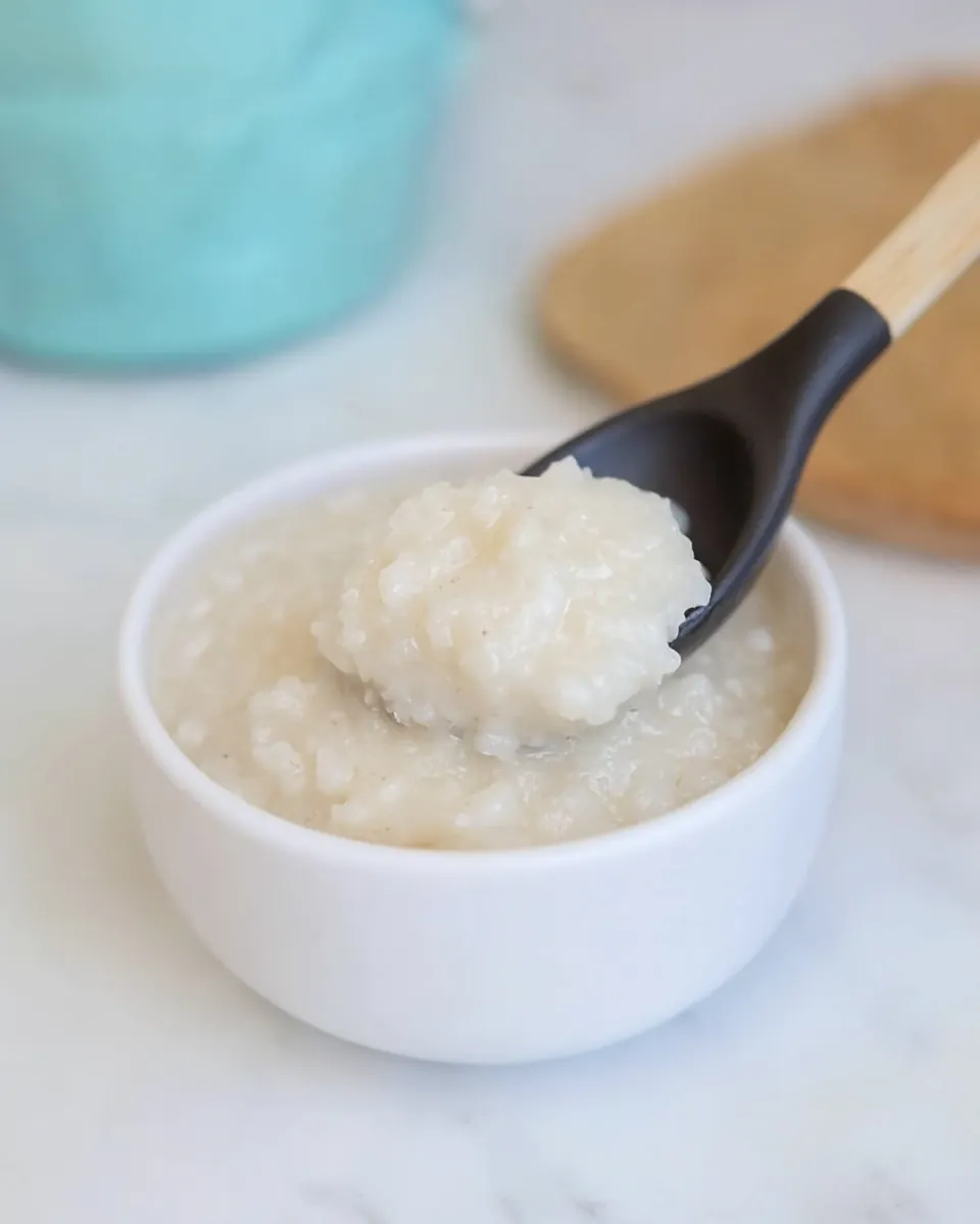 Homemade Baby Rice Cereal
