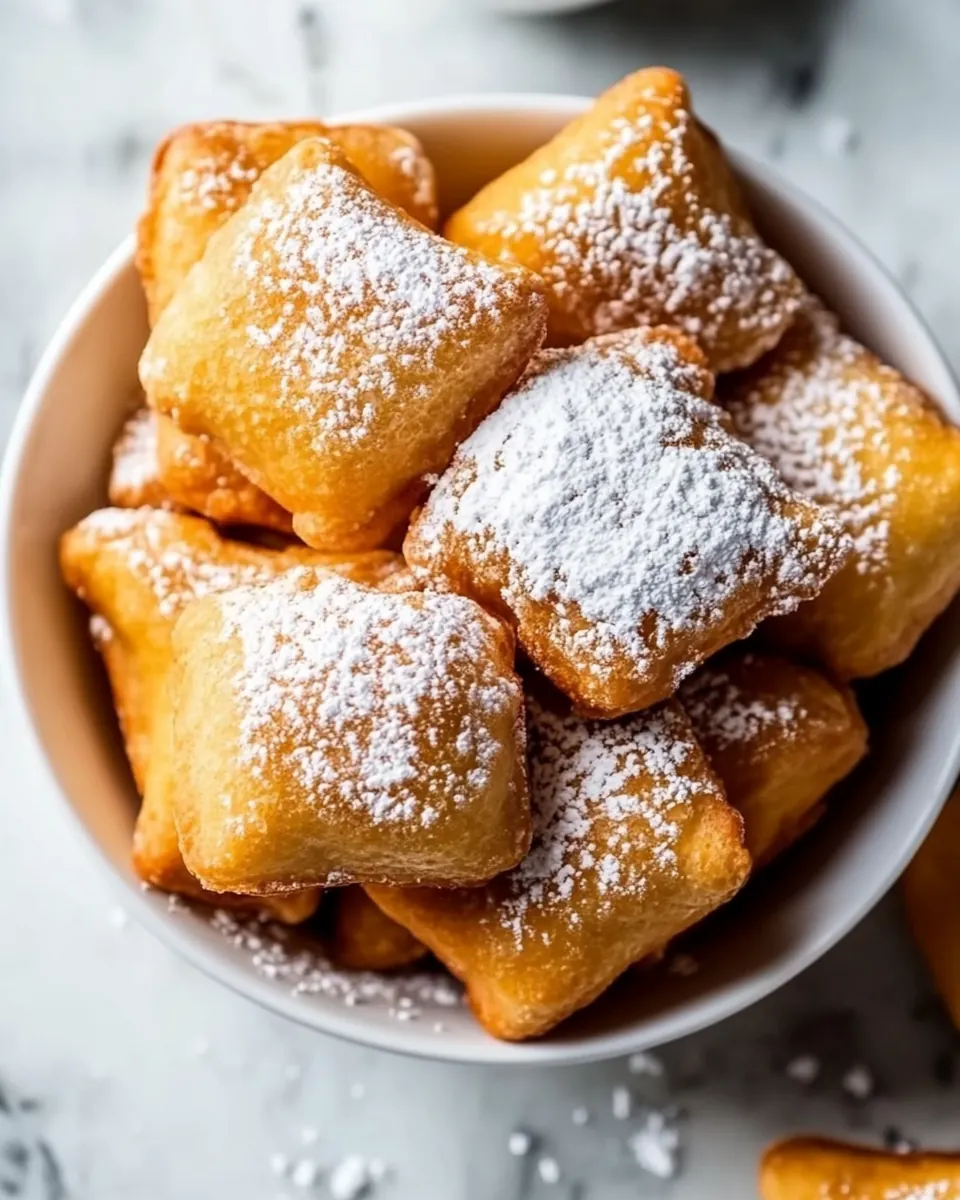 Homemade Beignets