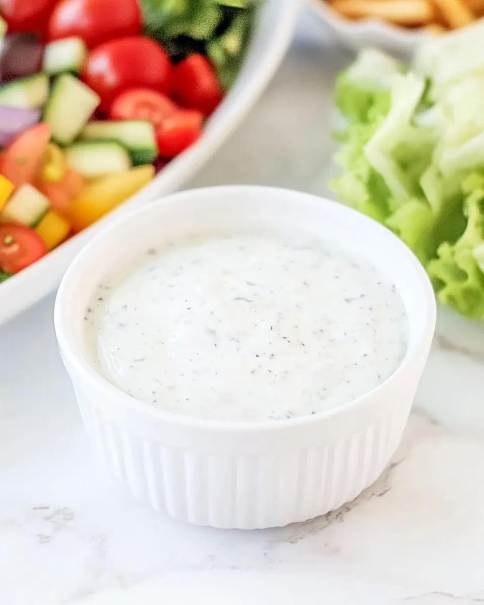 Homemade Buttermilk Dressing