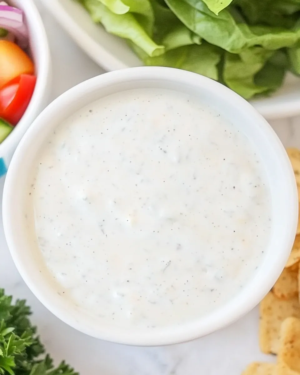 Homemade Buttermilk Dressing