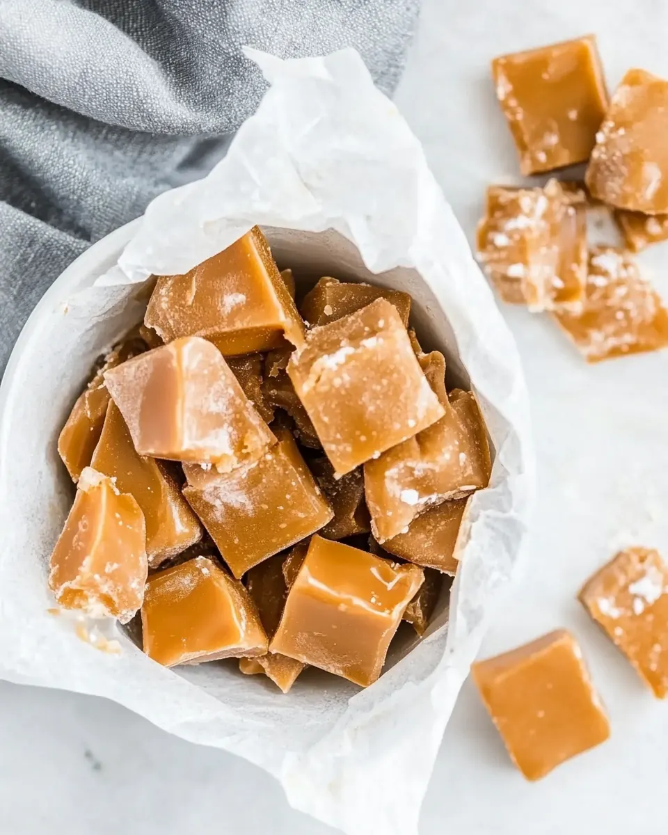 Homemade Caramels