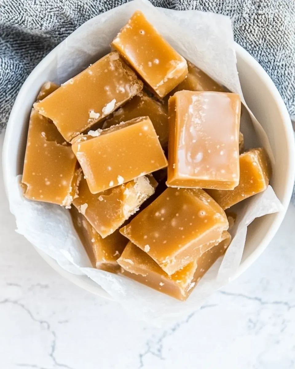 Homemade Caramels