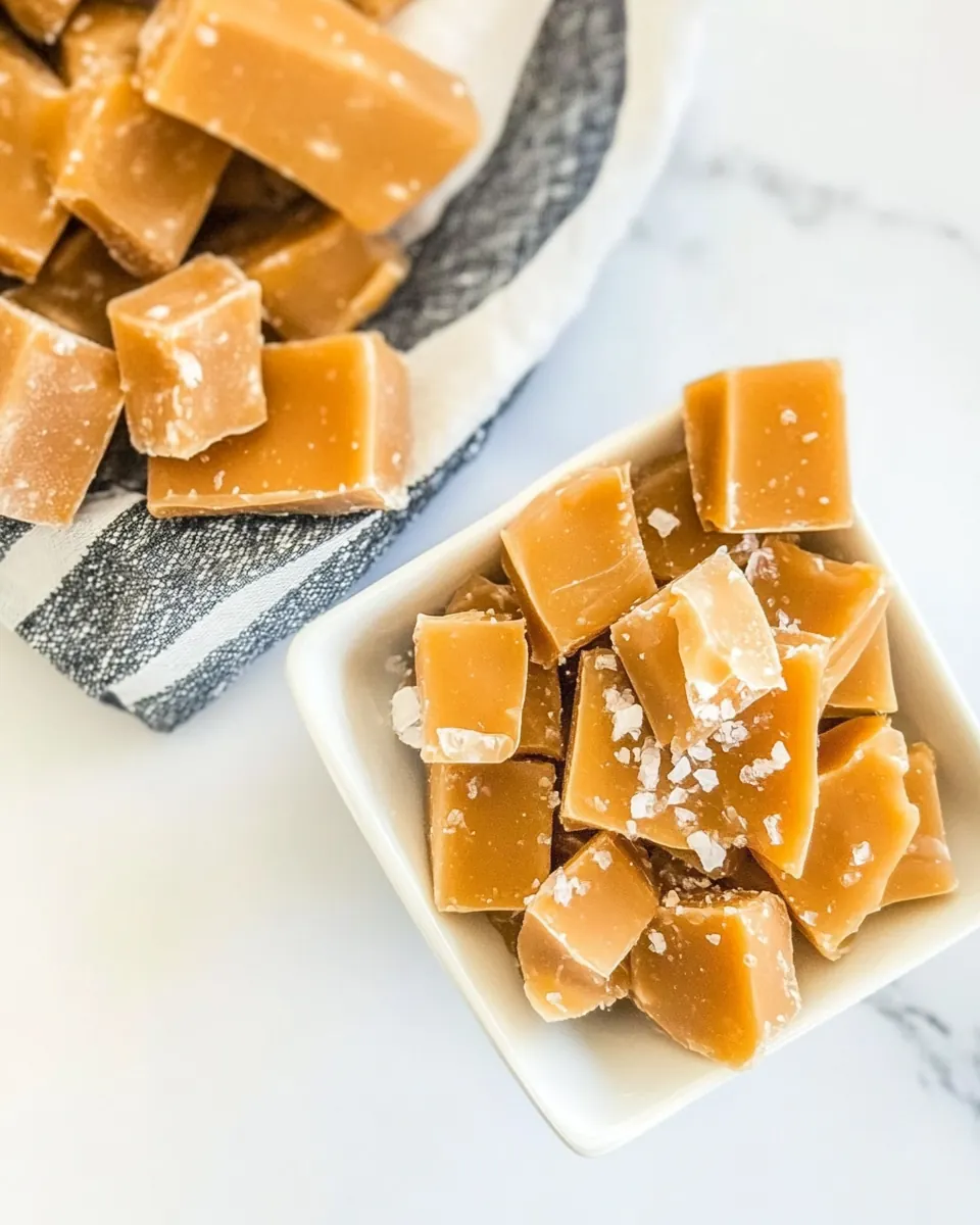 Homemade Caramels