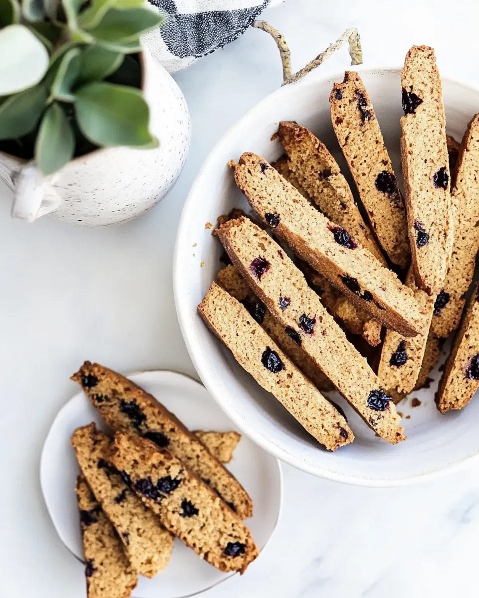 Homemade Cherry Biscotti