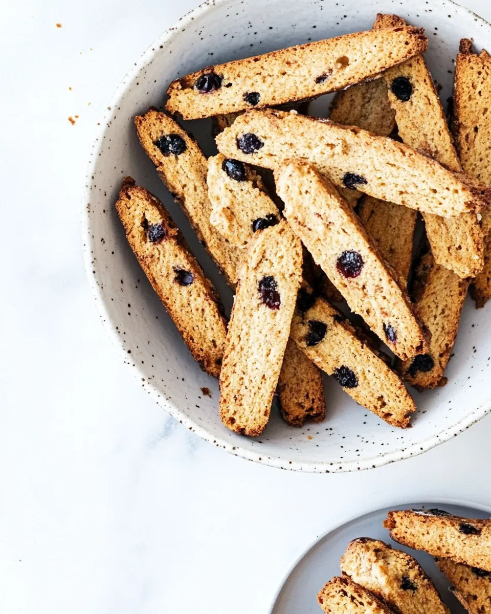 Homemade Cherry Biscotti