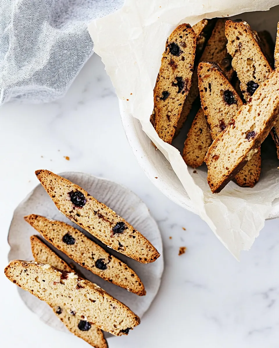 Homemade Cherry Biscotti