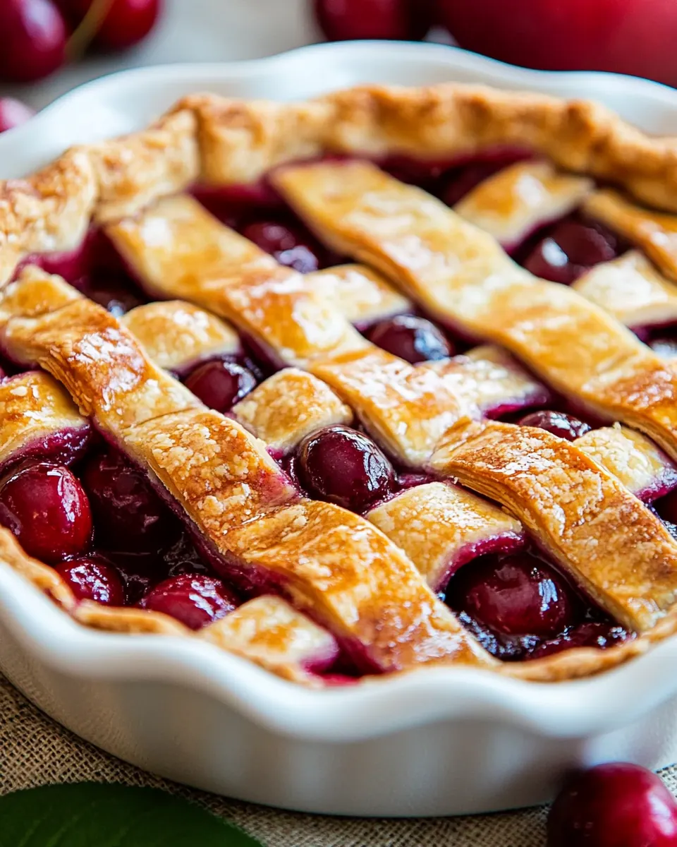 Homemade Cherry Pie