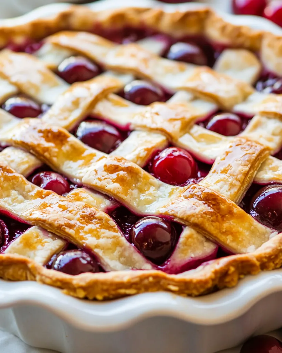 Homemade Cherry Pie