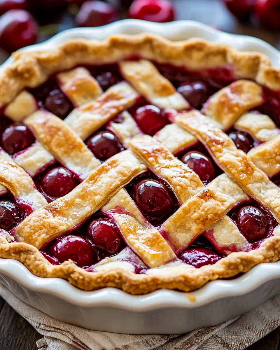 Homemade Cherry Pie