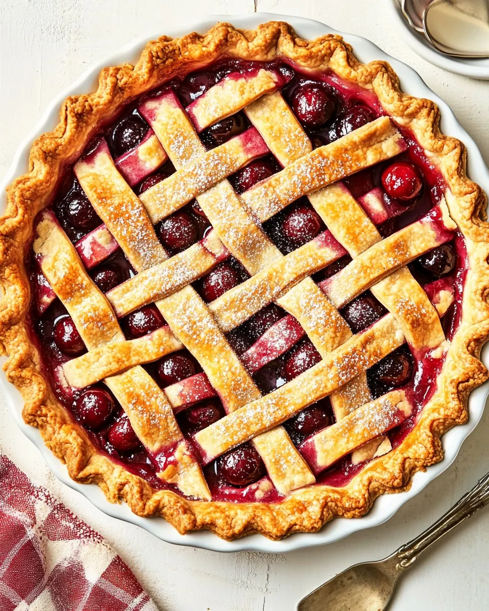 Homemade Cherry Pie