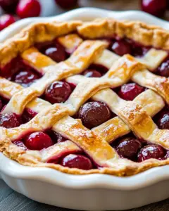 Homemade Cherry Pie