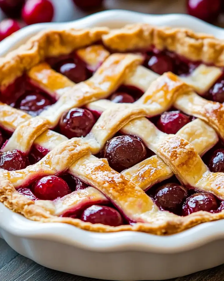 Homemade Cherry Pie