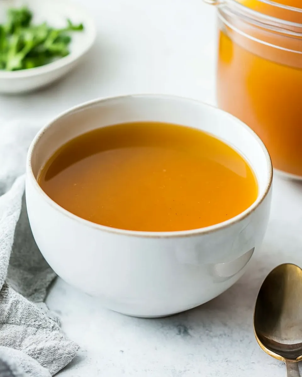 Homemade Chicken Broth