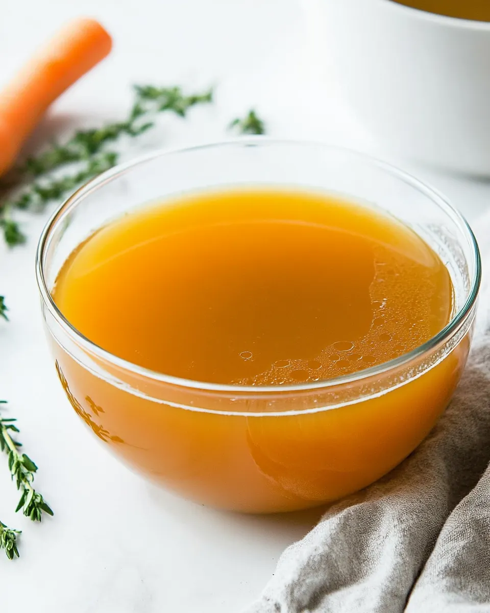Homemade Chicken Broth