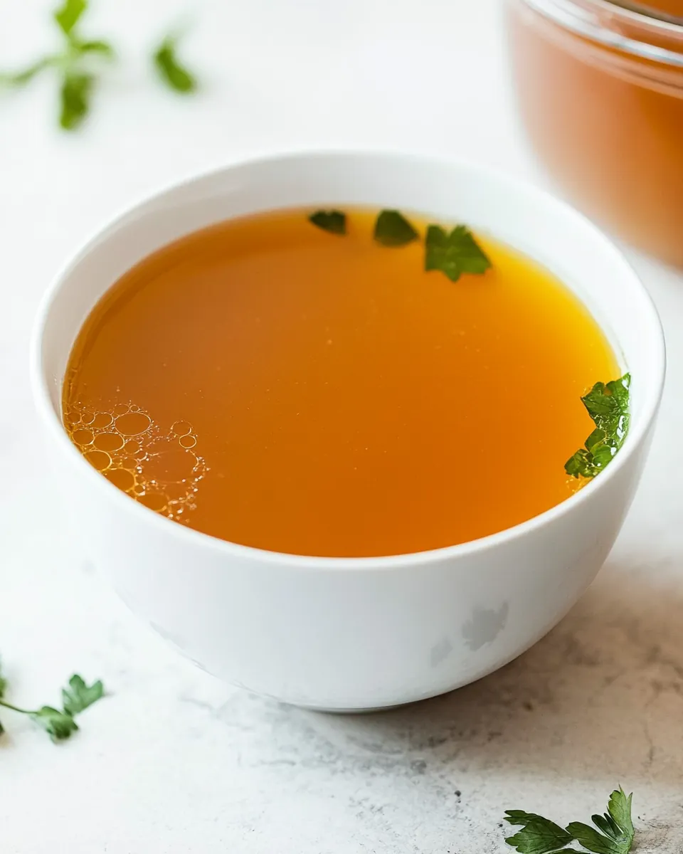 Homemade Chicken Broth