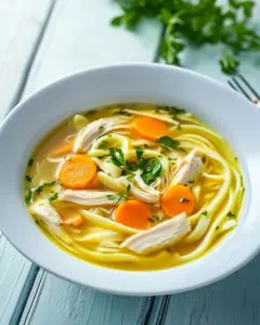 Homemade Chicken Noodle Soup