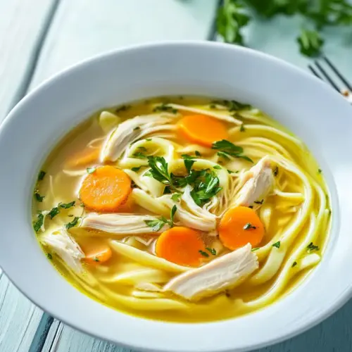 Homemade Chicken Noodle Soup