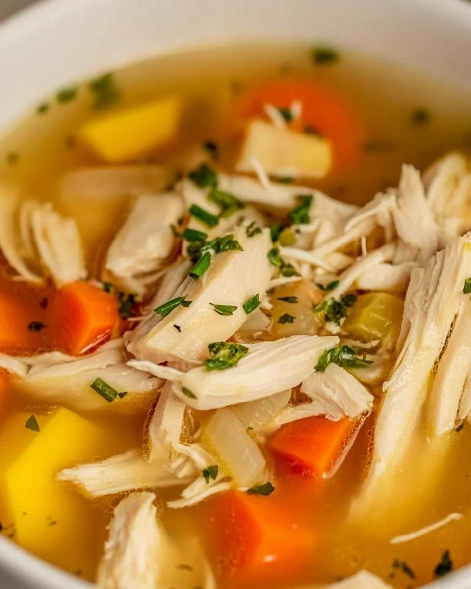 Homemade Chicken Soup From Scratch