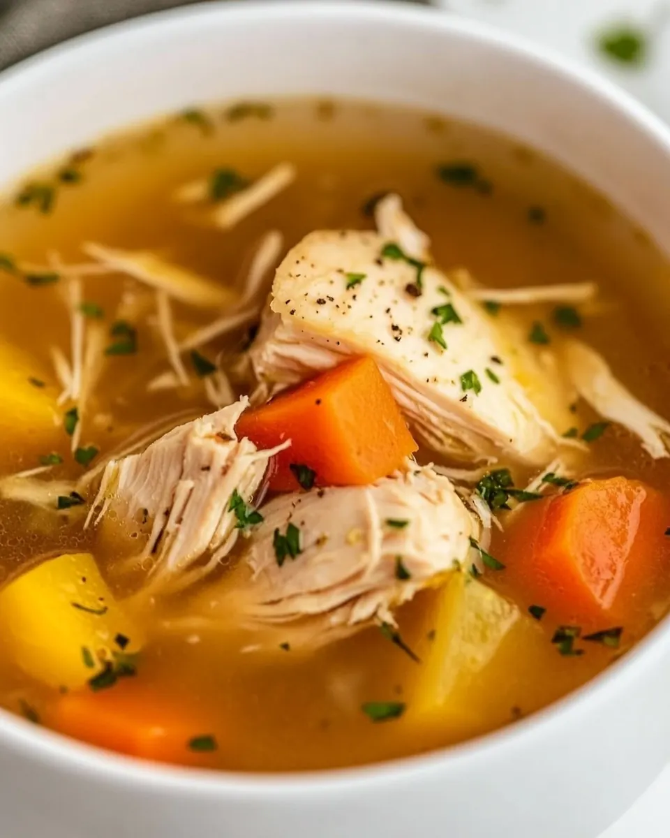 Homemade Chicken Soup From Scratch