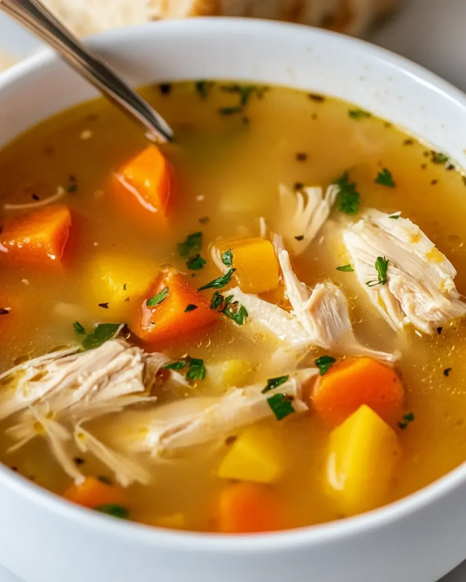 Homemade Chicken Soup From Scratch