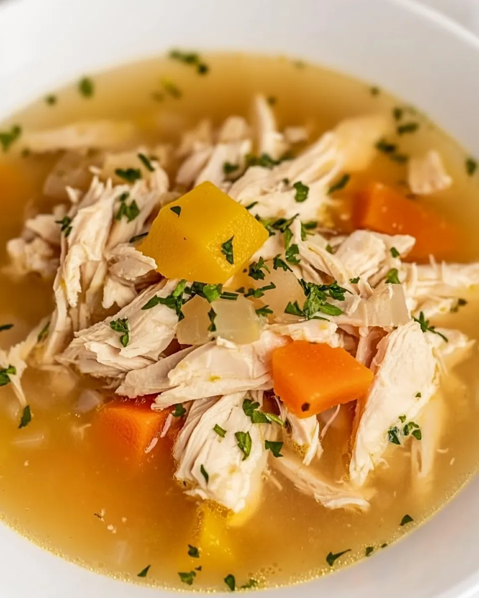 Homemade Chicken Soup From Scratch
