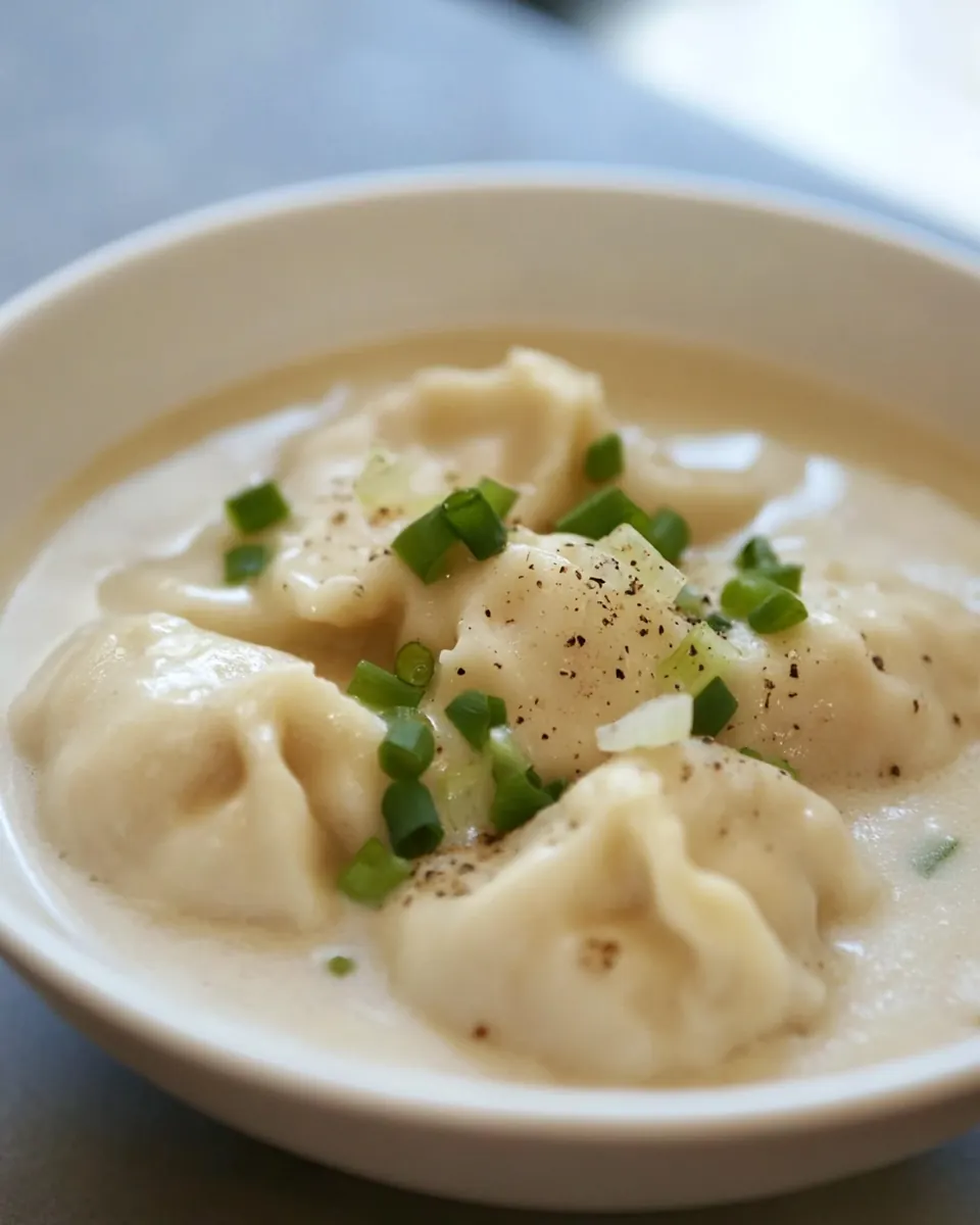 Homemade Chicken and Drop Dumplings